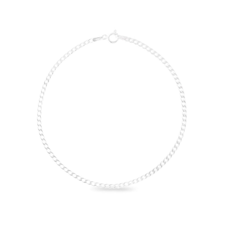 Pulseira Lisa Elo Grumet 2mm