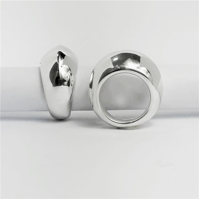 Anel Liso Eletroformação Elevado Pontiagudo