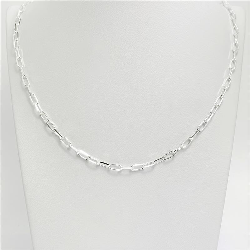 Corrente Lisa Elo Oval 3mm de 50cm