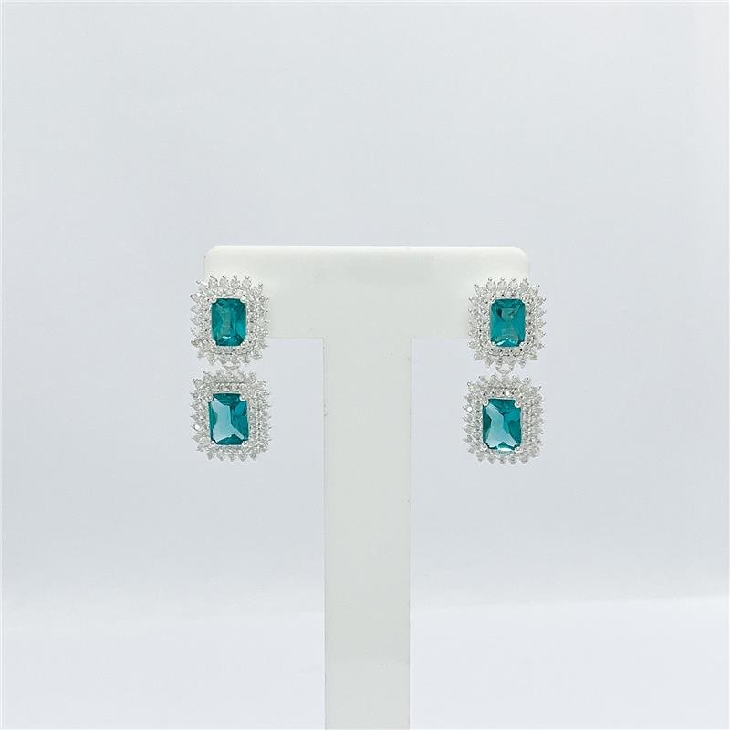 Brinco Liso Lap 2 Retângulos