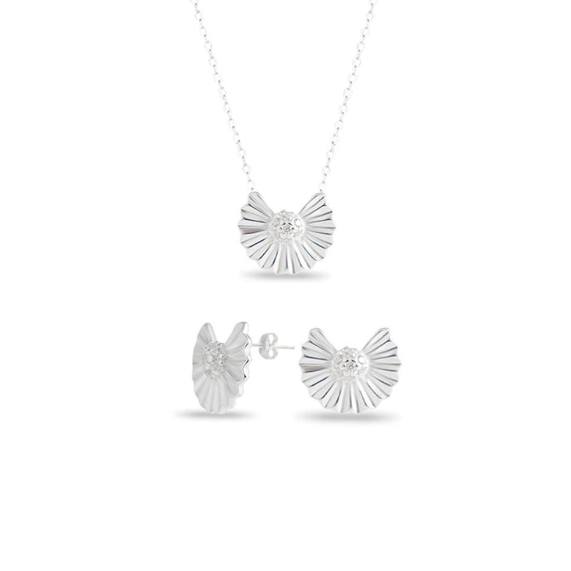 Conjunto Liso Lap Meio Círculo com Textur