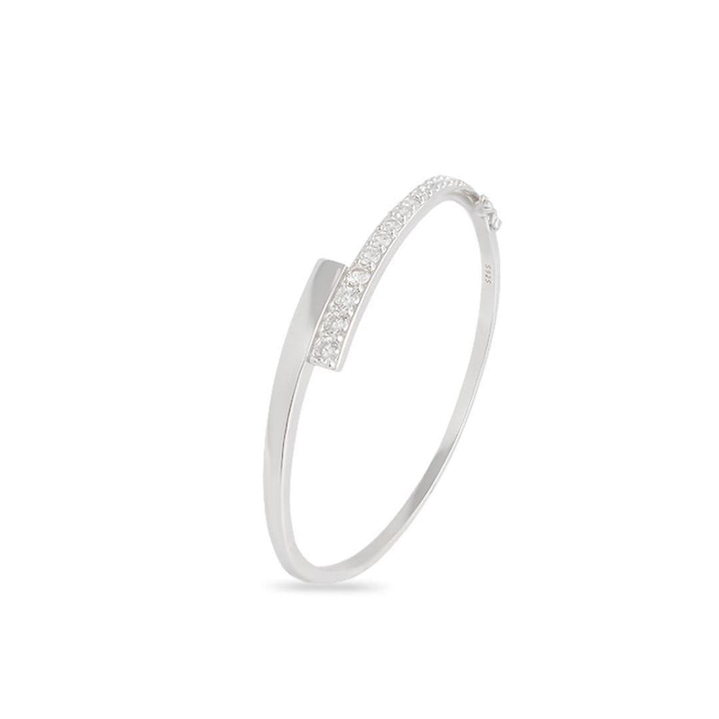 Bracelete Liso Lap 2 Pontas Aro Quadrado