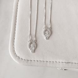 Escapulário Sagrado Coração vazado cravejado