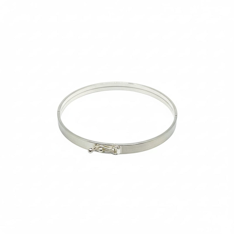 BRACELETE LISO ARO RETANGULAR 4,6MM