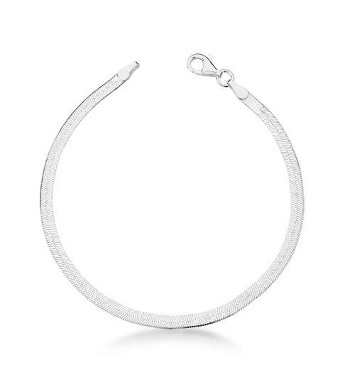 Pulseira Lisa Laminada 3mm